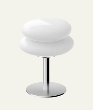 Bauhaus Lollipop Ripple Glass Table Lamp S27
