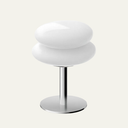 Bauhaus Lollipop Ripple Glass Table Lamp S27