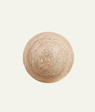 Round Travertine Wall Lamp