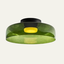 Nordic Morandi Glass Bowl Shaped Ceiling Lamp S183