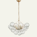 Cluster Glass Bubble Chandelier