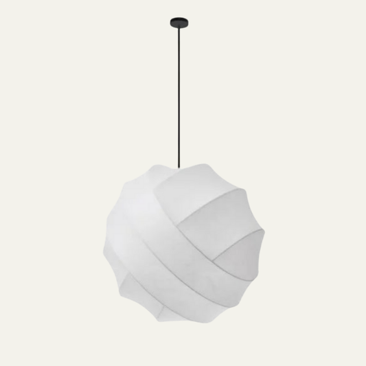 Wabi-Sabi Fiber Cocoon Pendant Lamp M400