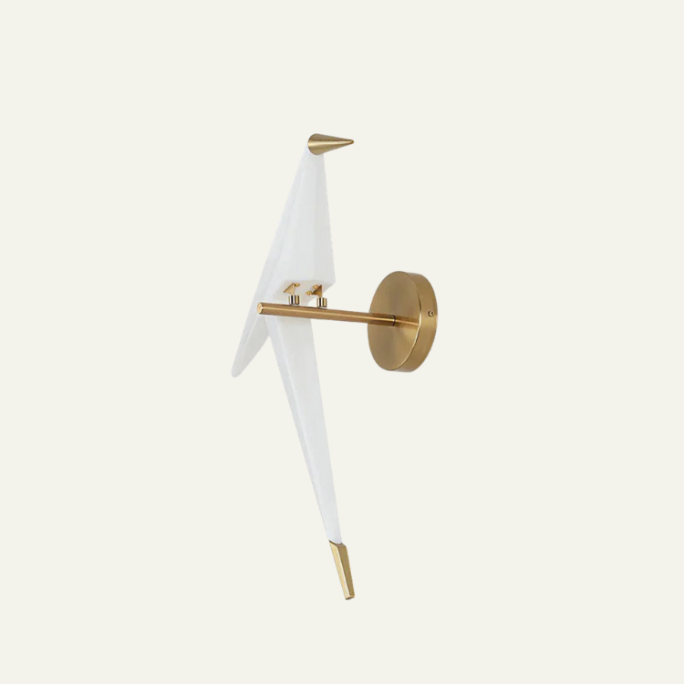 Perching Bird Wall Lamp