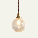 Crackle Glass Pendant Light