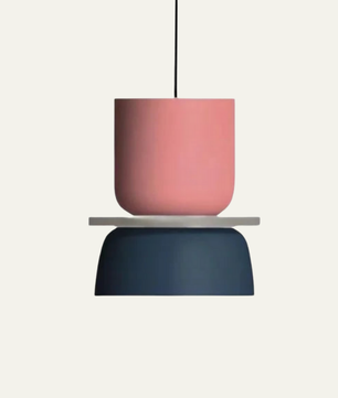 MACRI Color Block Nordic Pendant Light for Living Room