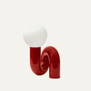 Spiral Glass Table Lamp