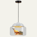 Creative Little Zoo Glass Pendant Light S91