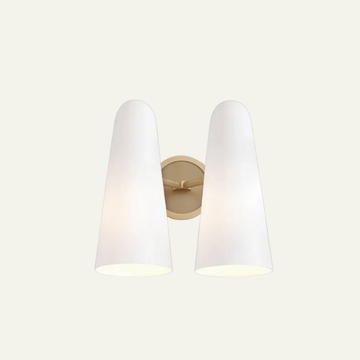 Brass + White