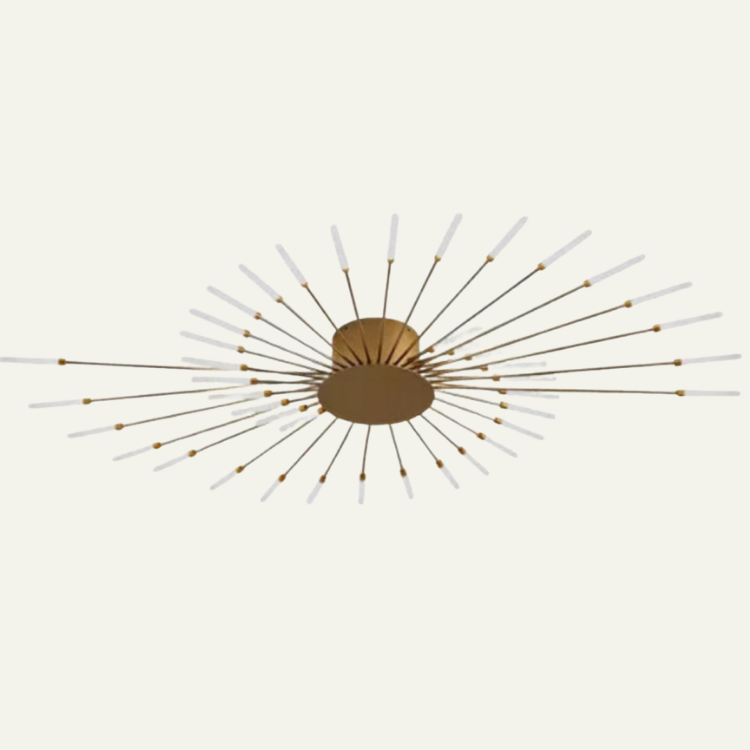 Sputnik Led Fireworks Flush Mount Ceiling Light S40