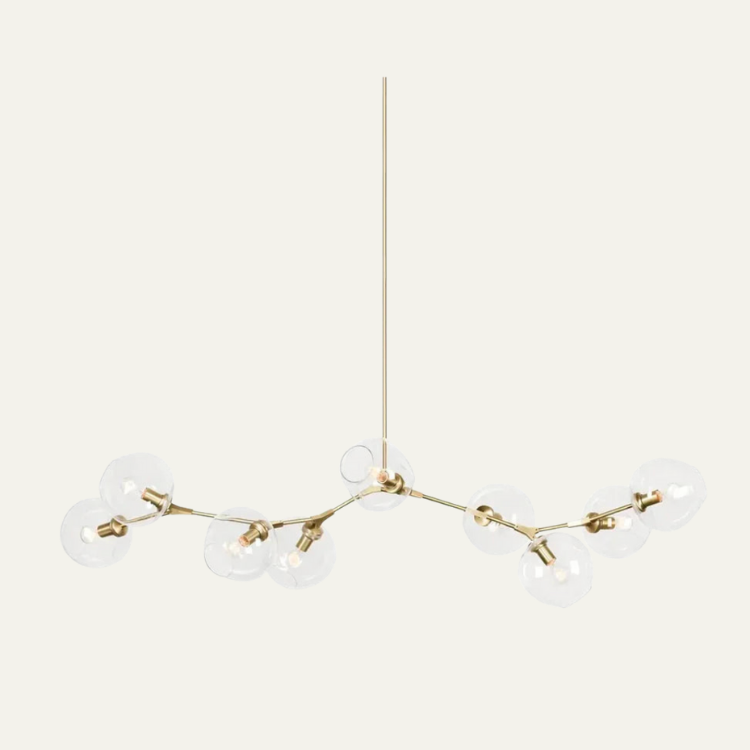 Perry Globe Horizontal Chandelier