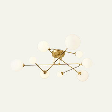 Gold + White