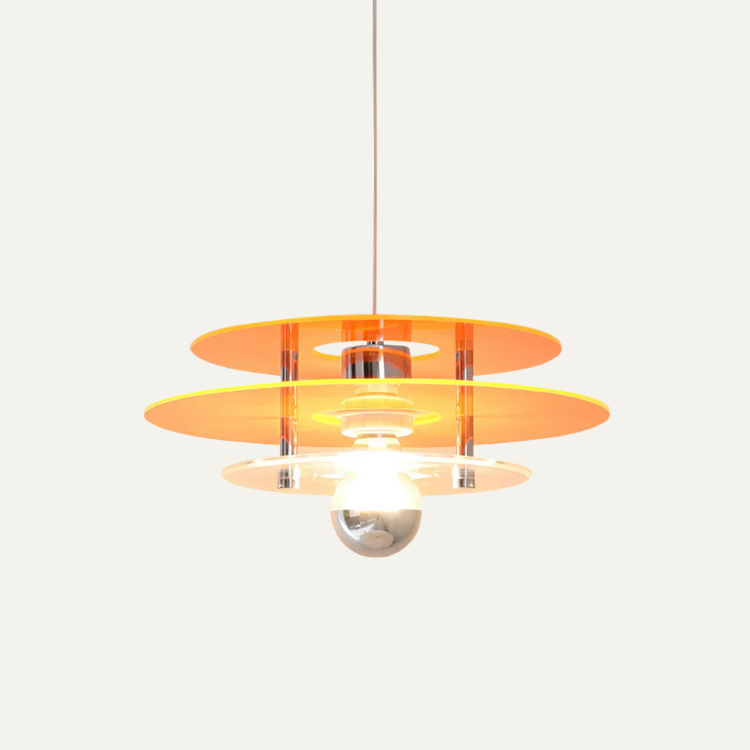 Triple Disc Pendant Light