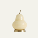 Pear Glass Built-in Battery Table Lamp