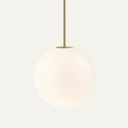 Brass Architectural Pendant Light