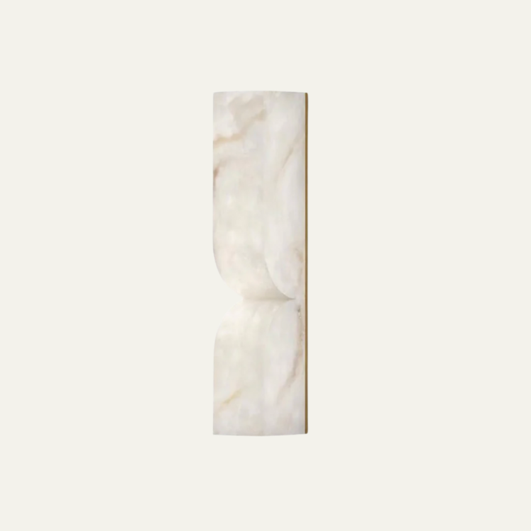 Up Down alabster Wall Sconce