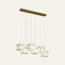 Marble Box Chandelier