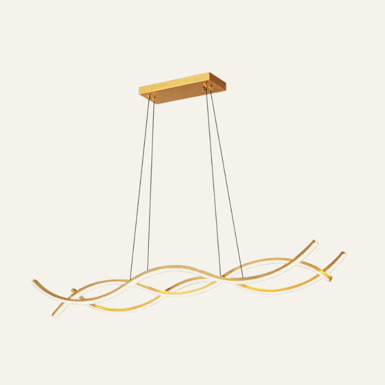 Wave Island Chandelier