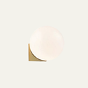 Minimalist Geometric Glass Globe Wall Lamp